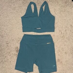 Teal Women's Swim Set